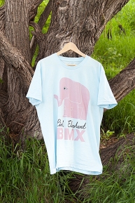 T-shirt: Pink Elephant BMX