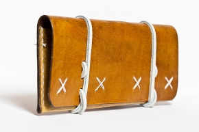 Leather Tobacco Pouch: White Wizard